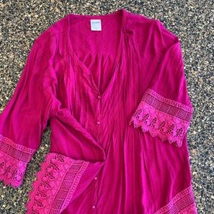 BLAIR crochet lace top